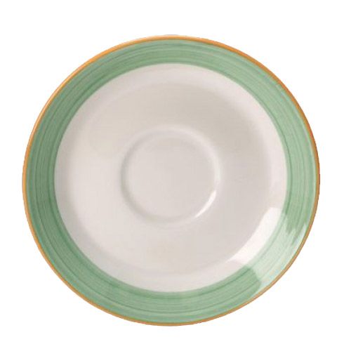 Steelite Simplicity Rio Green 6" Slimline Saucer
