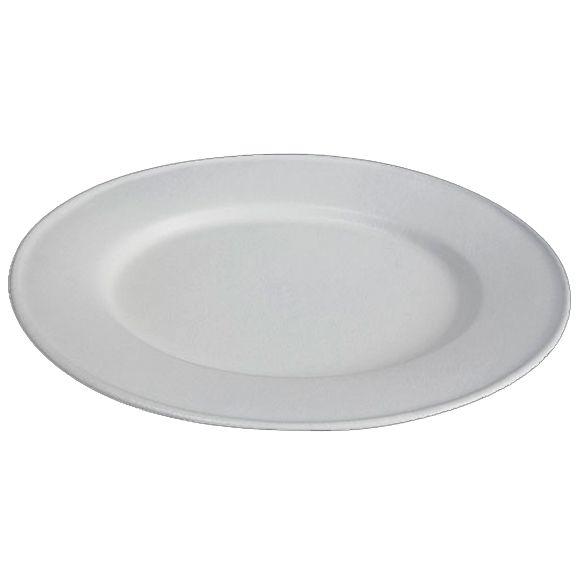 Bugambilia White Resin Coated Large 168 Oz Oval Buffet Platter