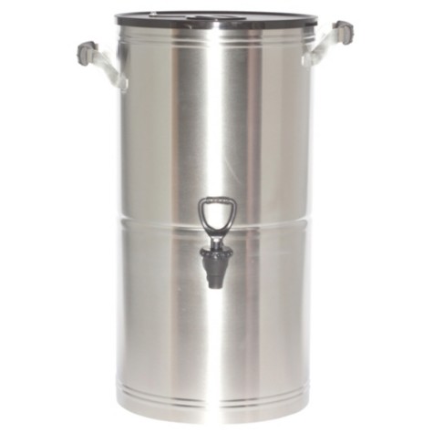 Bloomfield 8802 5 Gallon Stainless Steel Tea Urn, Plastic Lid