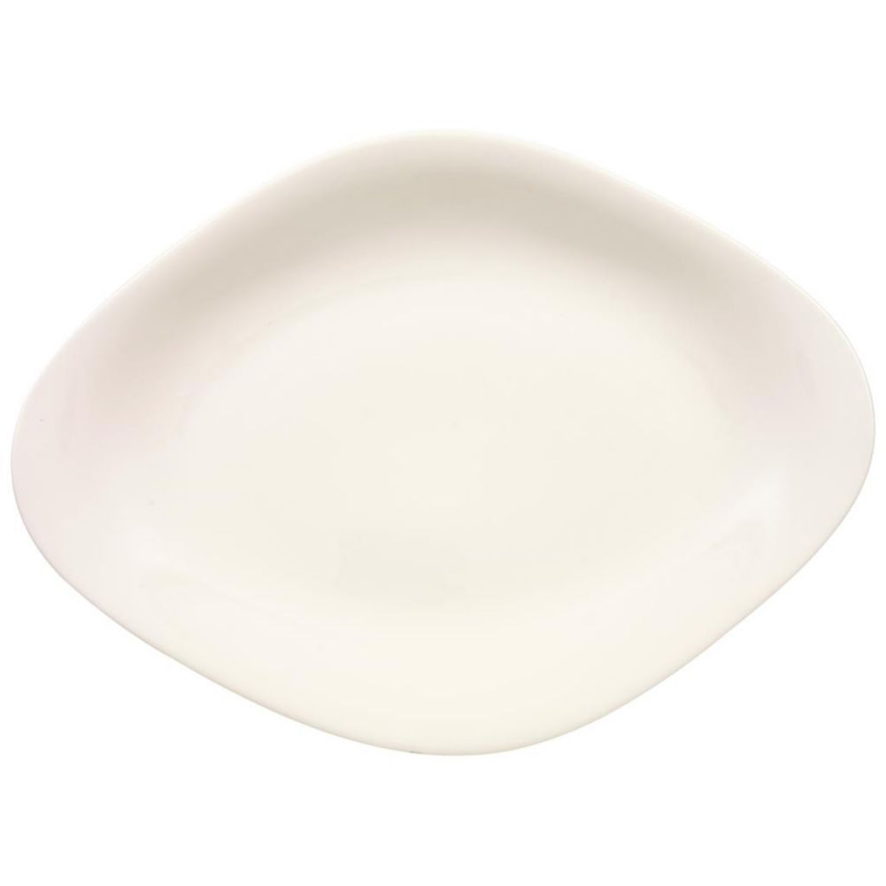 Dune Oval Plate, 14-1/8"