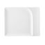 Schonwald Fine Dining 900 7-7/8" Porcelain White Square Plate Schonwald Fine Dining 900 7-7/8" Porcelain White Square Plate