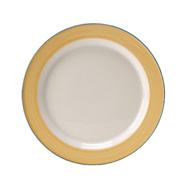 Steelite Simplicity Rio Yellow 10" Slimline Plate