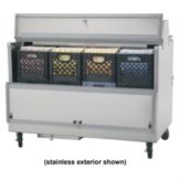 Beverage-Air 58" School Milk Cooler with 5" Casters