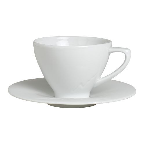 Steelite Montgatina Ola White 6-1/2" Cappuccino Saucer