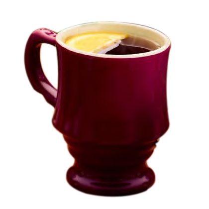 Hall&reg; China 8 Oz. Maroon Executive Stacking Mug