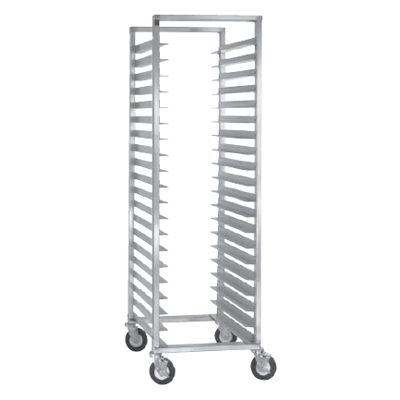 CresCor Full Height Mobile Utility Rack, 24 Pan Capacity