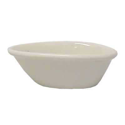 Tuxton&reg; 2.4 Oz. Teardrop Eggshell Ramekin