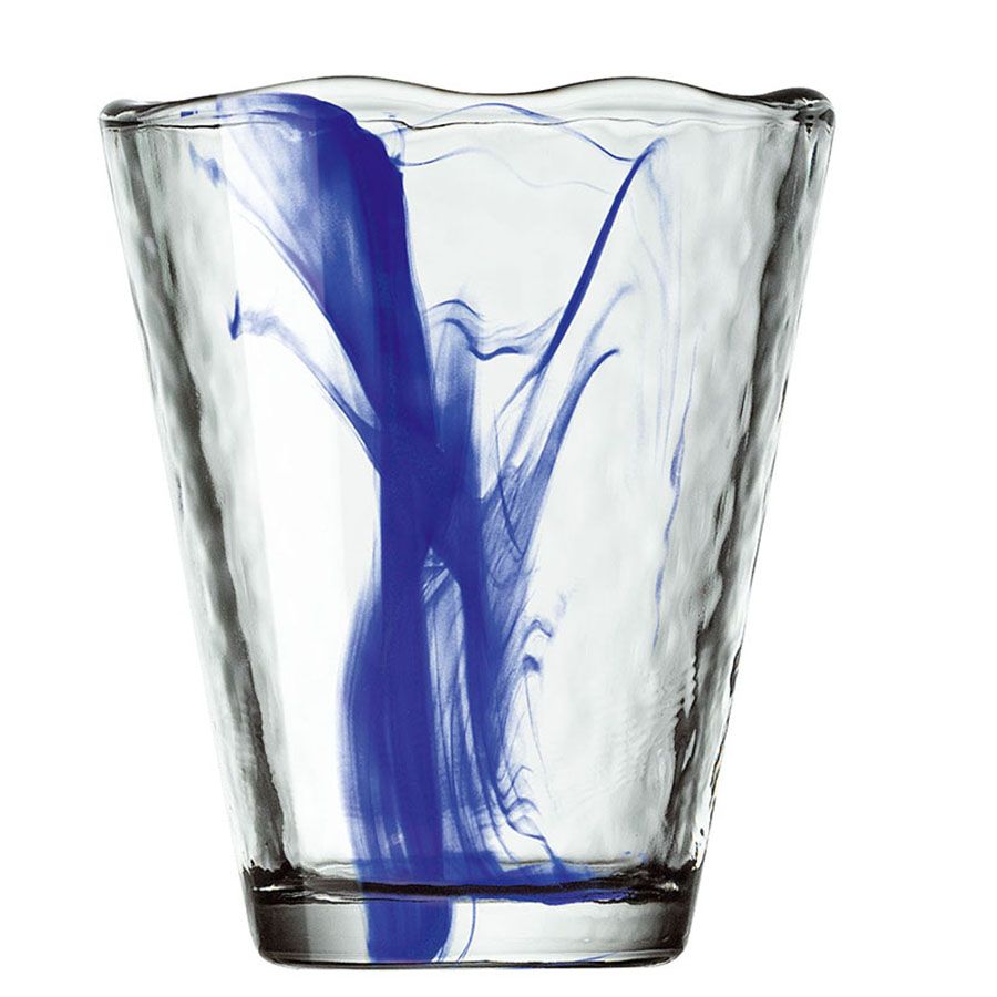 Bormioli Rocco 9-1/2 Oz Cobalt Murano Tempered Tumbler Glass