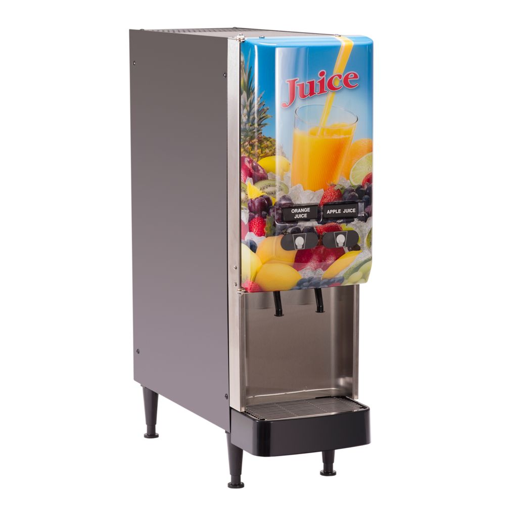 BUNN&reg; 2-Flavor Gourmet Cold Beverage System with Lighted Door