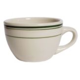Tuxton&reg; Green Bay 7 Oz. Eggshell Round Cup