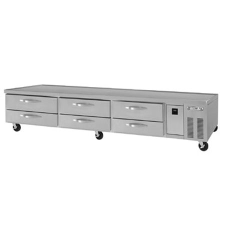 Beverage-Air 112" Stainless Steel 6-Drawer Worktop Cook Stand