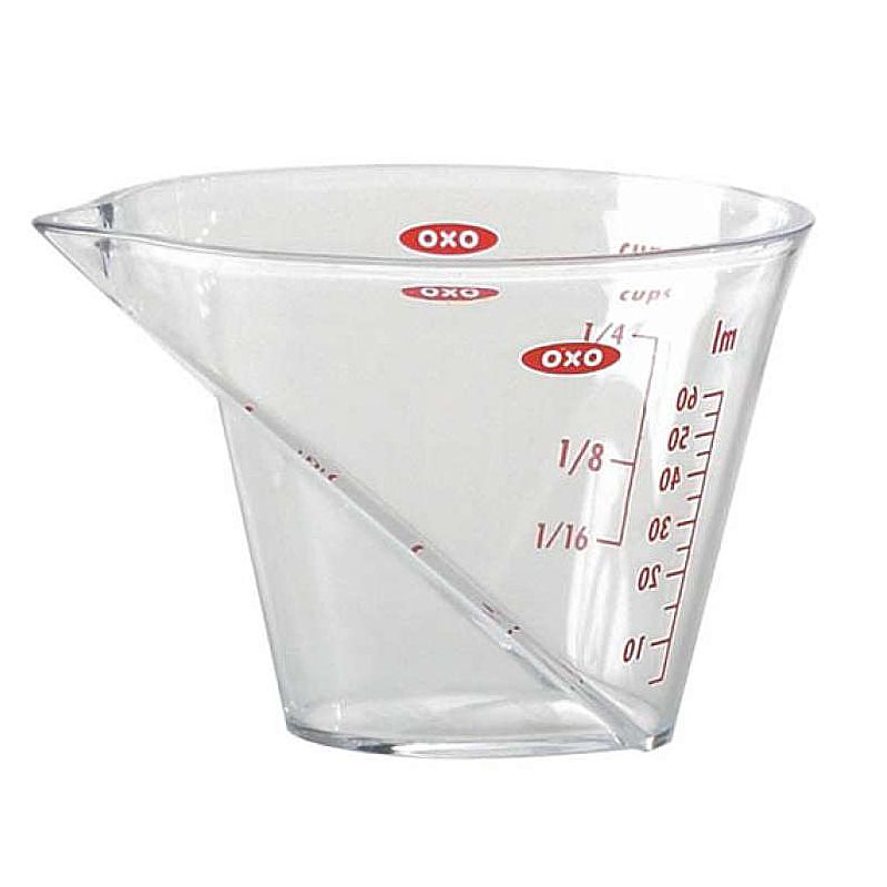 OXO International Angled &frac14; Cup Mini Measuring Cup