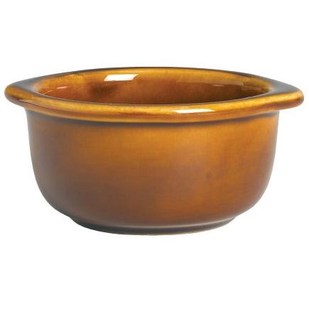 Steelite Anfora American Basics White 10 Oz. Onion Soup Crock