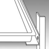 Traulsen #1 Type Tray Slides (8 Pairs) for 1-Section G-Series Models