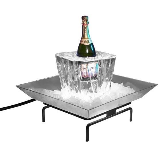 Gourmet Display&reg; 24" Square Metal Ice Display