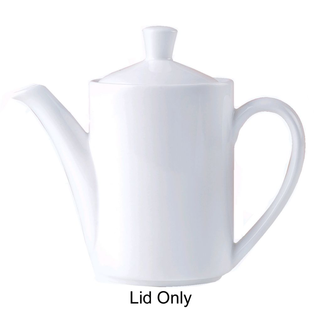 Steelite Distinction Monaco Vogue White Lid for 11 Oz Coffee Pot
