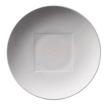 Steelite Montgatina Philotaxia White 10-5/8" Flat Plate