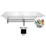 Buffet Enhancement 16X31 Iron Ice Display and Wrought Iron Base W/Tray