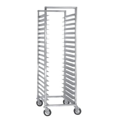 CresCor Full Height Mobile Utility Rack w/ Open Sides