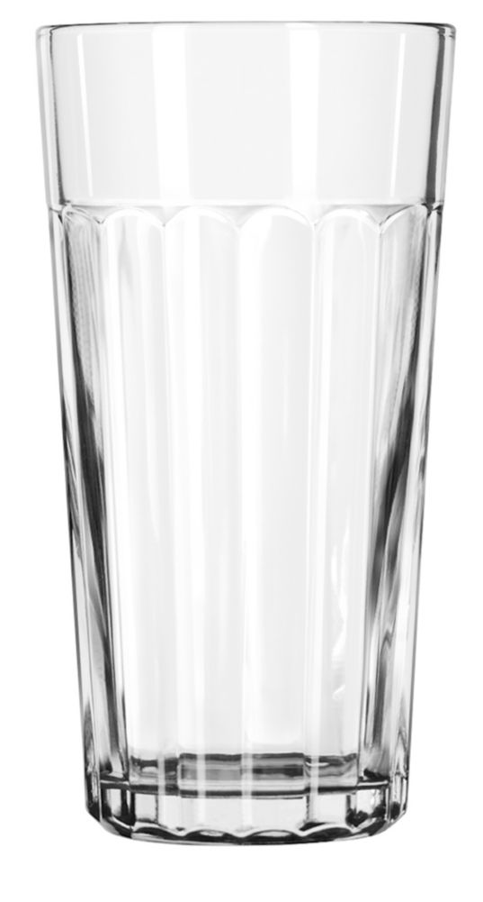 Libbey Paneled Duratuff&reg; Jumbo 24 Oz Cooler Tumbler Glass