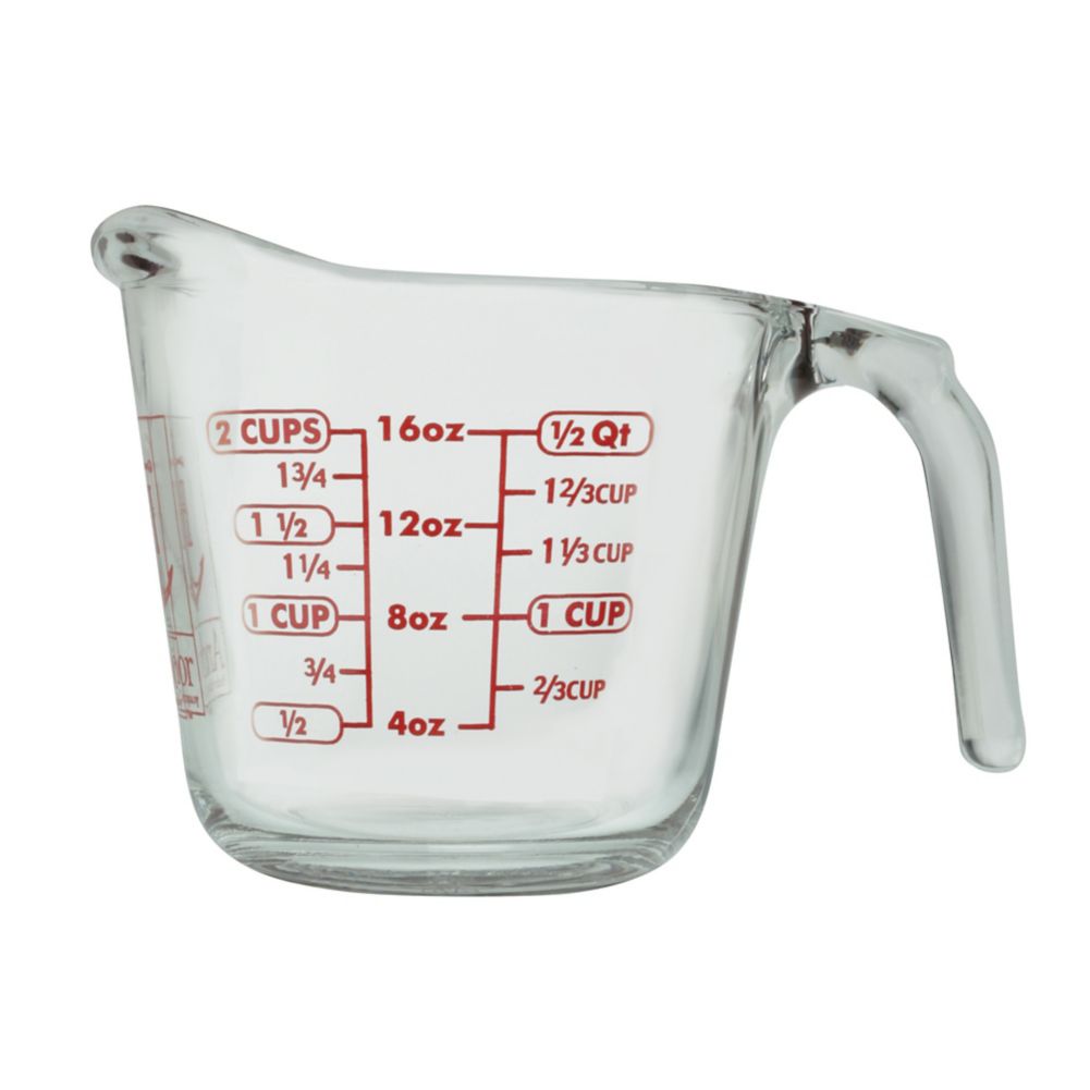 Anchor Hocking Glass 16 oz Measuring Cup