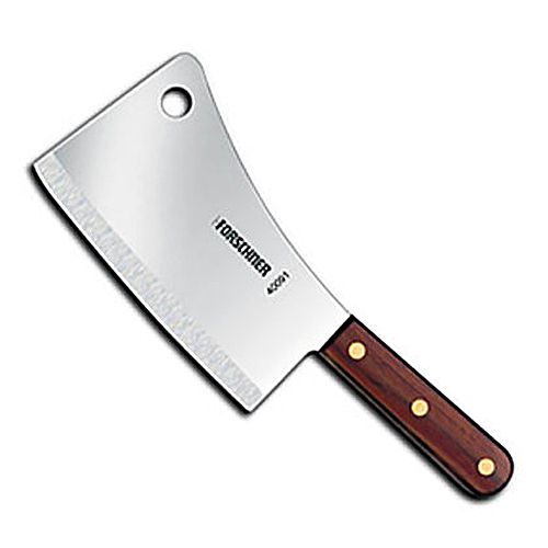 Victorinox 7" Blade Restaurant Cleaver with Walnut Handle