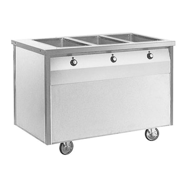 Randell&reg; 48" Enclosed Cabinet Base Hot Food Table