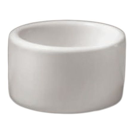 Diversified Ceramics 2 Oz. White Butter Souffle / Pipkins Dish