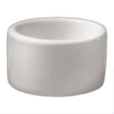 Diversified Ceramics White 2 oz Pipkin