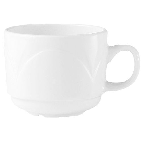 Steelite Distinction Bianco White 3 Oz. Stackable Cup