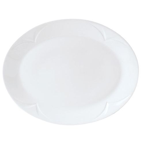 Steelite Distinction Bianco White 13" Oval Platter