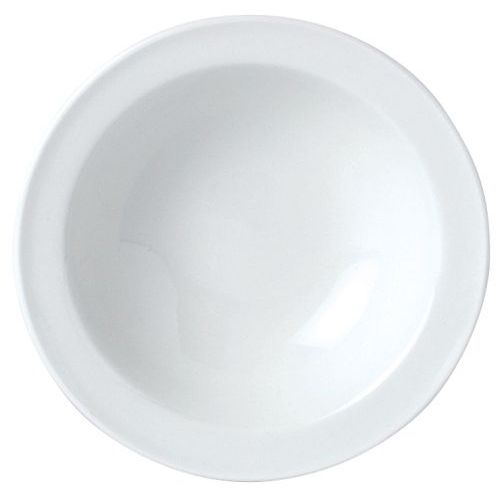 Steelite Performance Simplicity White 9 Oz Stone Rim Fruit Bowl