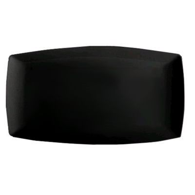 Steelite Distinction Contour Dusk Black 14" x 8" Platter
