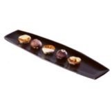 Steelite Distinction Contour Dusk Black 14" x 4" Platter