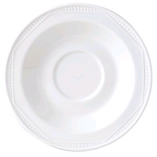 Performance Monte Carlo White Single Well Saucer, 6"