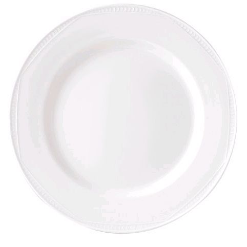 Performance Monte Carlo White Plate, 6-1/4"