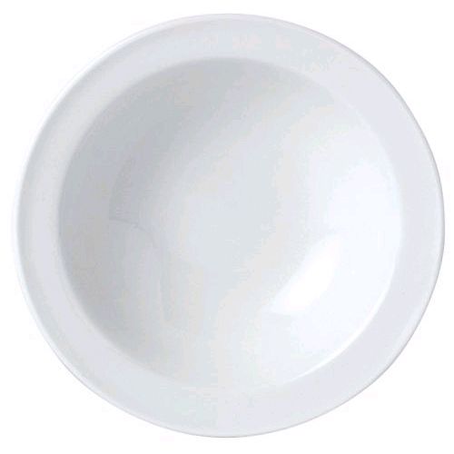 Steelite Performance Simplicity White 4.5 Oz Stone Rim Fruit Bowl