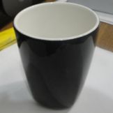 Steelite Onyx Black Outside / White Inside Mug