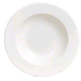 Steelite Anfora American Basics White Rolled Edge 26 Oz. Pasta Bowl