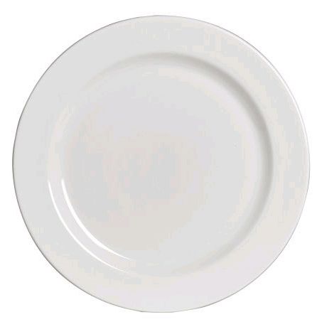 Steelite Anfora American Basics Rolled Edge 9" Rimmed Plate