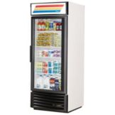 True&reg; Glass Swing Door Radius Front Refrigerator, 26 Cubic Ft
