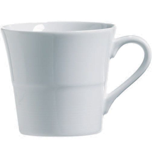 Cardinal Arcoroc Rondo Porcelain 8 Oz. Tall Coffee / Tea Cup