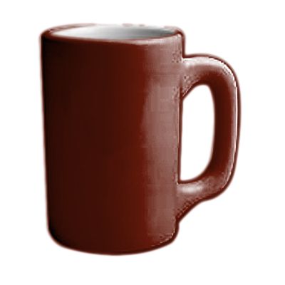 Hall&reg; China Lenox Brown 10 Oz. Mug