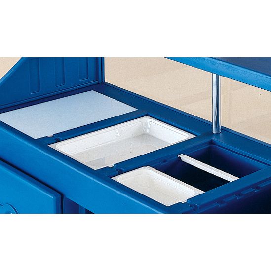 Cambro&reg; Camcruiser&reg; Vending Cart w/ 4 Food Pan Wells