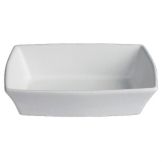 Bugambilia Large Deep Rectangular Casserole Platter, White
