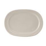 Tuxton&reg; Monterey 11-3/4" x 8-1/2" Eggshell Platter