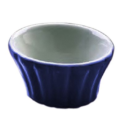 Hall&reg; China Cobalt Blue 4 Oz. Flared Ramekin