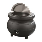 Cayenne&reg; Black 11 Qt Colonial Kettle&trade; Warmer Package