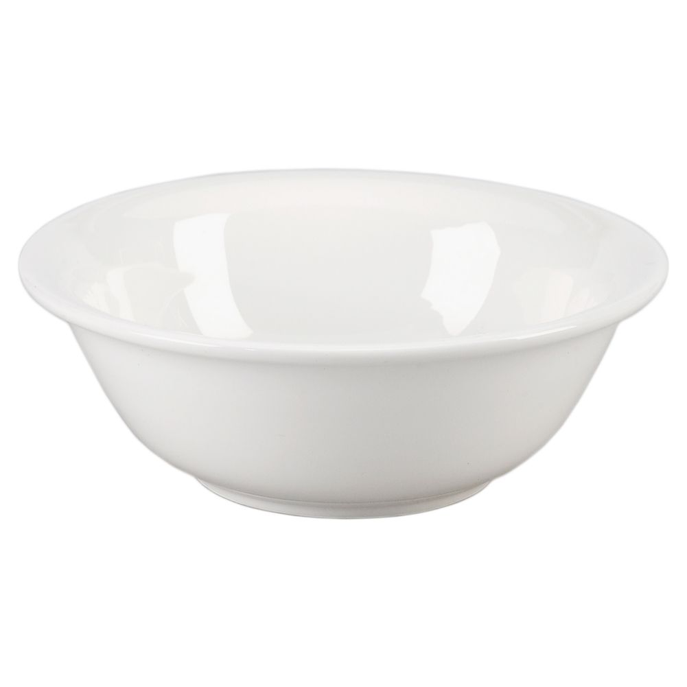 Vertex&reg; China Rubicon Undecorated White 20 Oz. Flared Bowl