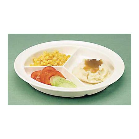 North Coast Medical Round GripWare&trade; Partitioned Scoop Dish